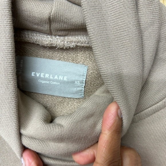 - Everlane Tan Mock Neck Sweatshirt - Picture 6 of 6